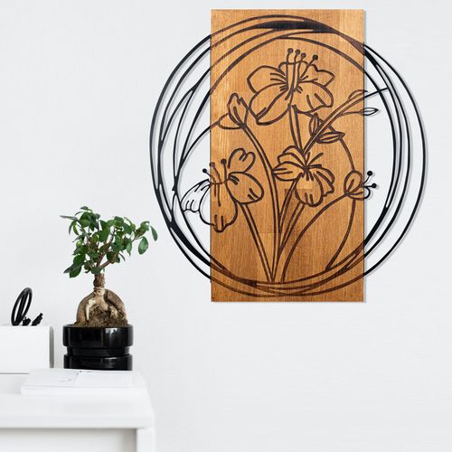 Wallity Zidna dekoracija drvena, Orchid  slika 2