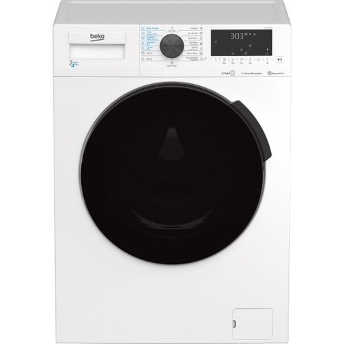 Beko HTE 7616 X0 mašina za pranje i sušenje veša, 7/4 kg, 1200 rpm, ProSmart™ Inverter Motor, Bluetooth,  AntiCrease +, Fast+™, SteamCure ™, Dubina 50 cm slika 1