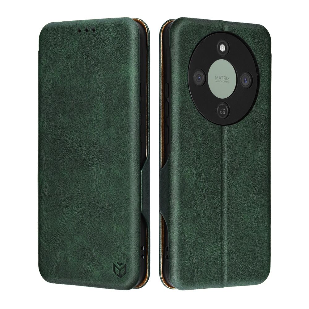 Techsuit Safe Wallet Plus preklopna futrola za Honor Magic8 Lite – tamno zelena slika 1