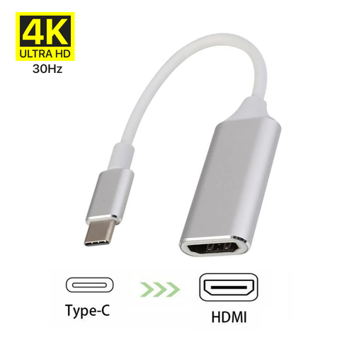 Adapter Type C na HDMI Z 4K 30Hz sivi slika 1