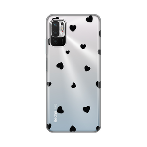 Torbica Silikonska Print Skin za Xiaomi Redmi Note 10 5G Hearts