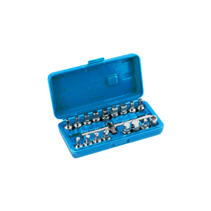 Högert  Set nasadnih ključeva 3/8" za otpuštanje čepa kartera ulja, CrV, 18-dijelni