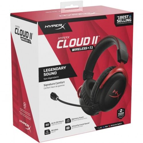 HyperX Slušalice Cloud 2 Wireless 4P5K4AA slika 7