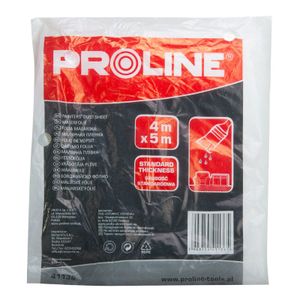 Folija malarska HDPE 4x5m gruba extramocna Proline 41138