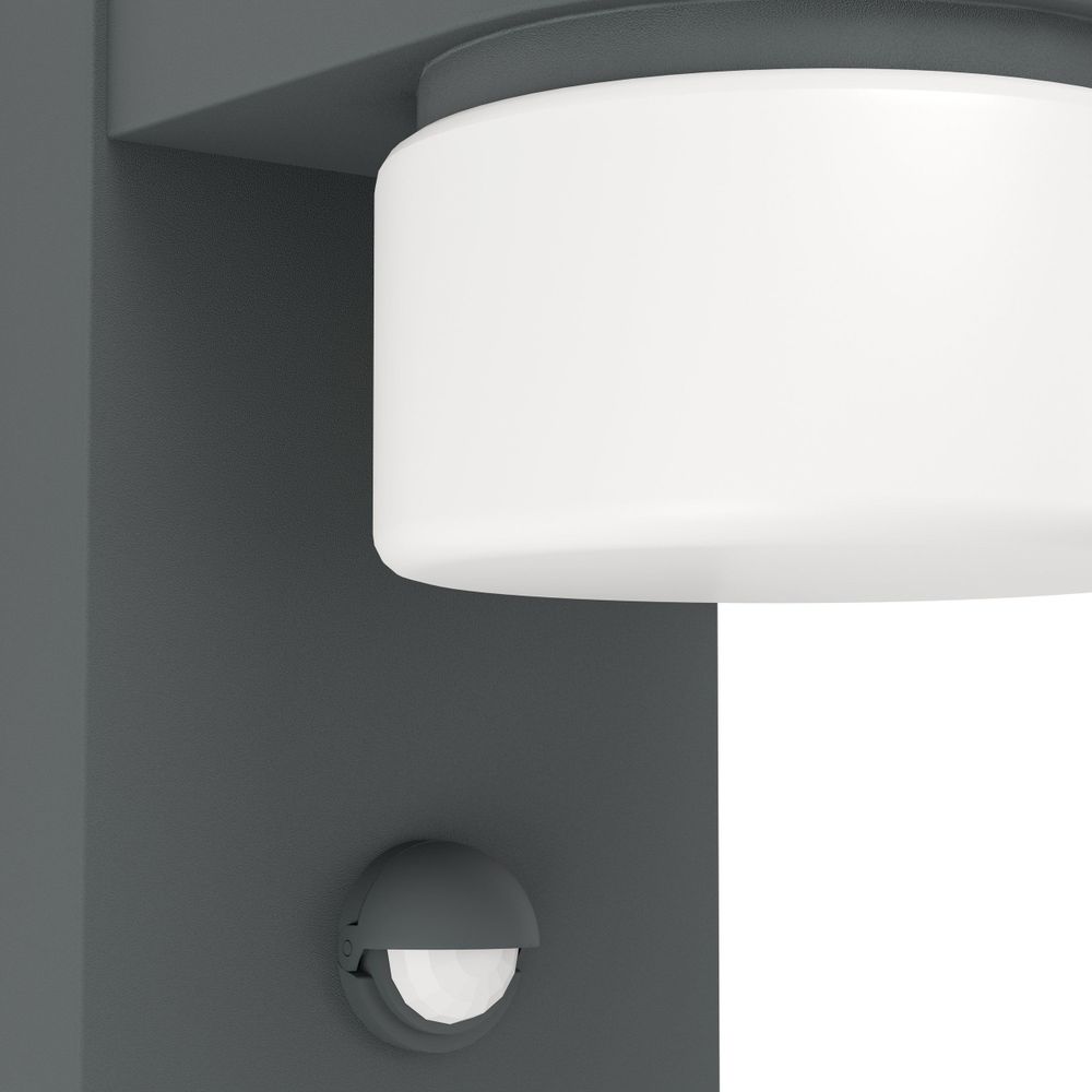 Eglo Atollari Vanjska Zidna Lampa 2x6W LED, Aluminij Gus/antracit slika 4