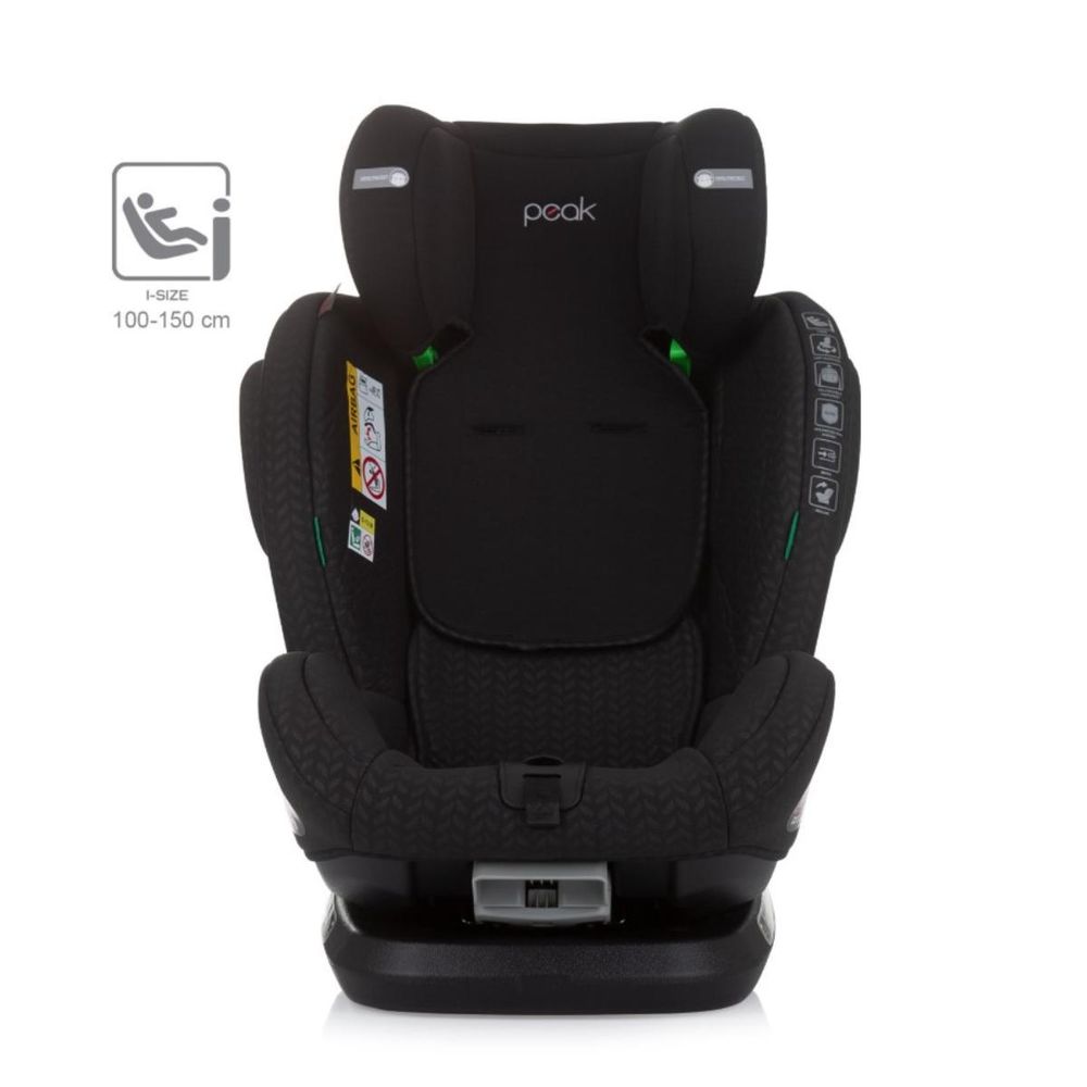 Chipolino Rotirajuća autosjedalica 360 Peak Isofix Obsidian Stkpk02401Ob slika 3