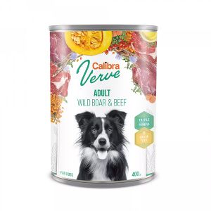 Calibra Dog Verve Konzerva GF Adult Divlja Svinja & Govedina, hrana za pse 400g