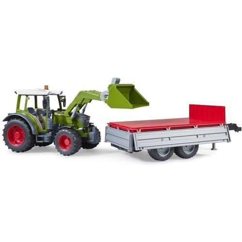 BRUDER traktor Fendt Vario 211 s prednjim utovarivačem i kiper prikolicom 02182 slika 3