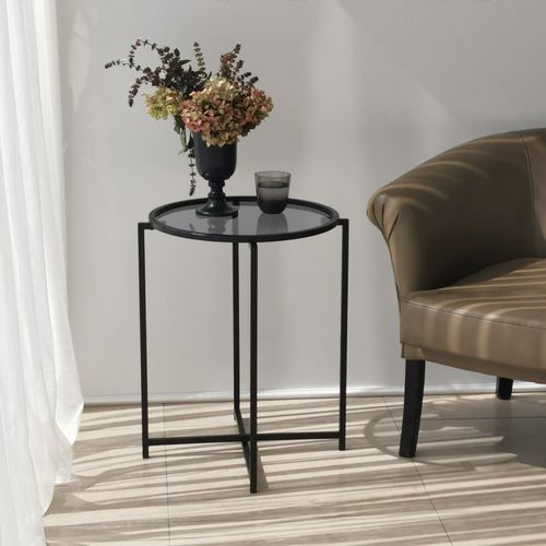 S412F Black Side Table slika 6