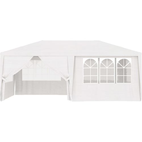 Profesionalni šator za zabave 4 x 6 m bijeli 90 g/m² slika 13
