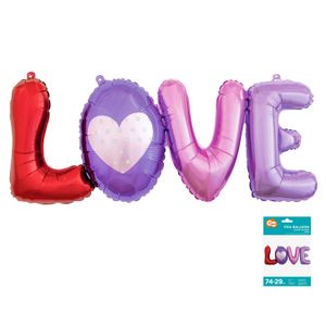 BF-LTLV Folijski balon Love 74cm