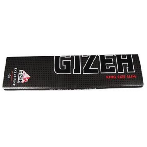 King Size papirići za motanje Gizeh Black Slim Extra Fine slika 1