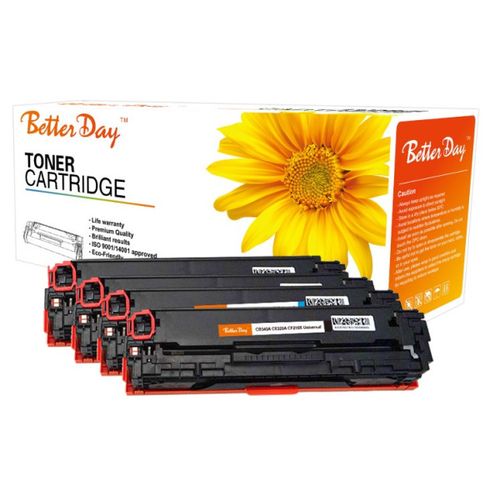 Toner BetterDay 540A/320A/210X CB540A,125A,CE320A,128A,CF210X,131X zam. kaseta za HP Black 2.4k slika 2