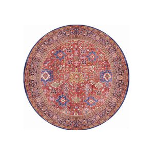 Soul Chenille - Red AL 181  Multicolor Carpet (150 cm)