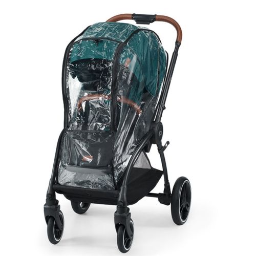 Kinderkraft Kolica Evolution Cocoon 2u1, midnight green slika 7