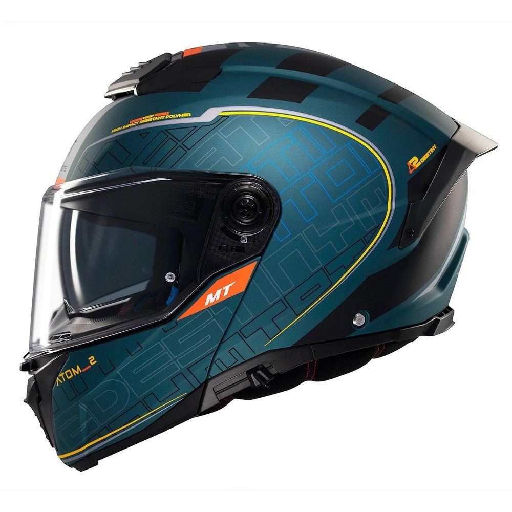 MT Helmets Atom 2 SV Destiny C6 Matt slika 1