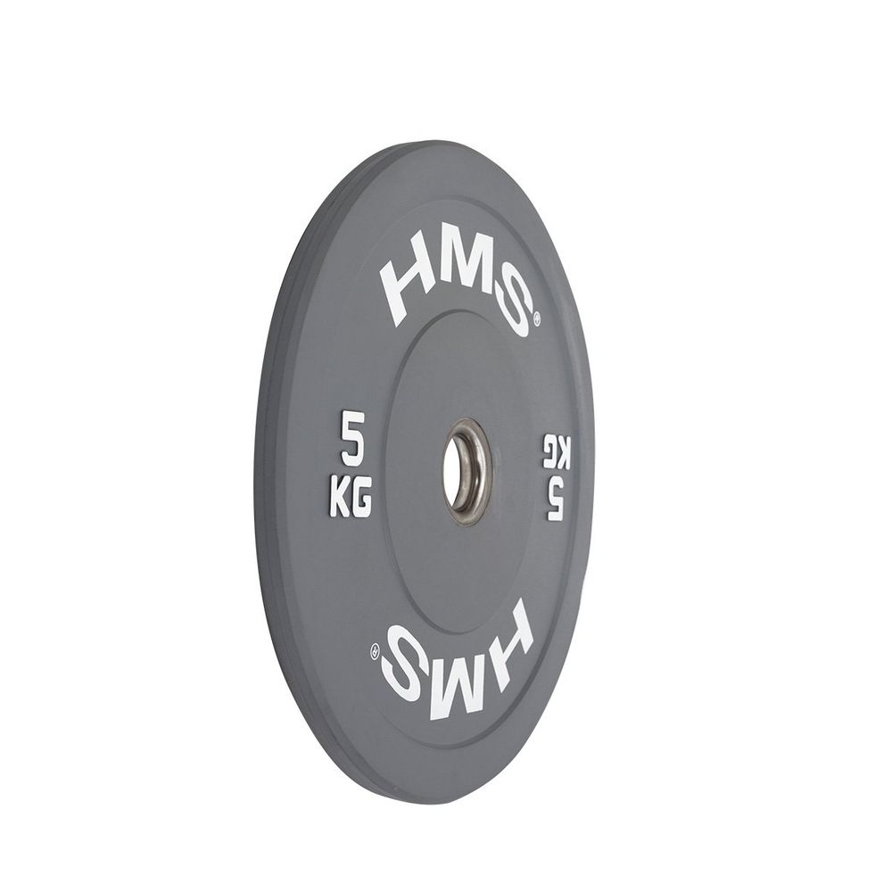Cbr5 olimpijski ploč - branik 5 kg (sivi) slika 3