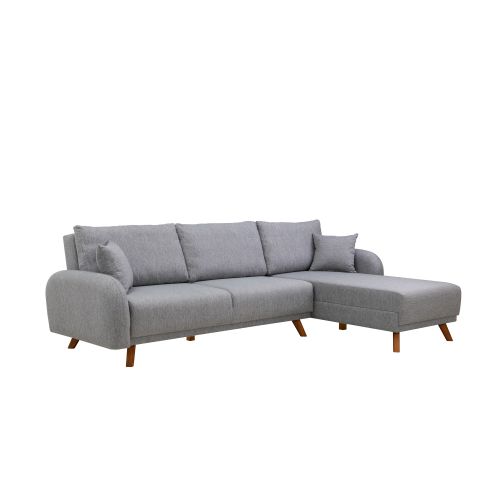 Ugaona sofa na razvlačenje Atelier Del Sofa Hera 2 - Siva slika 9