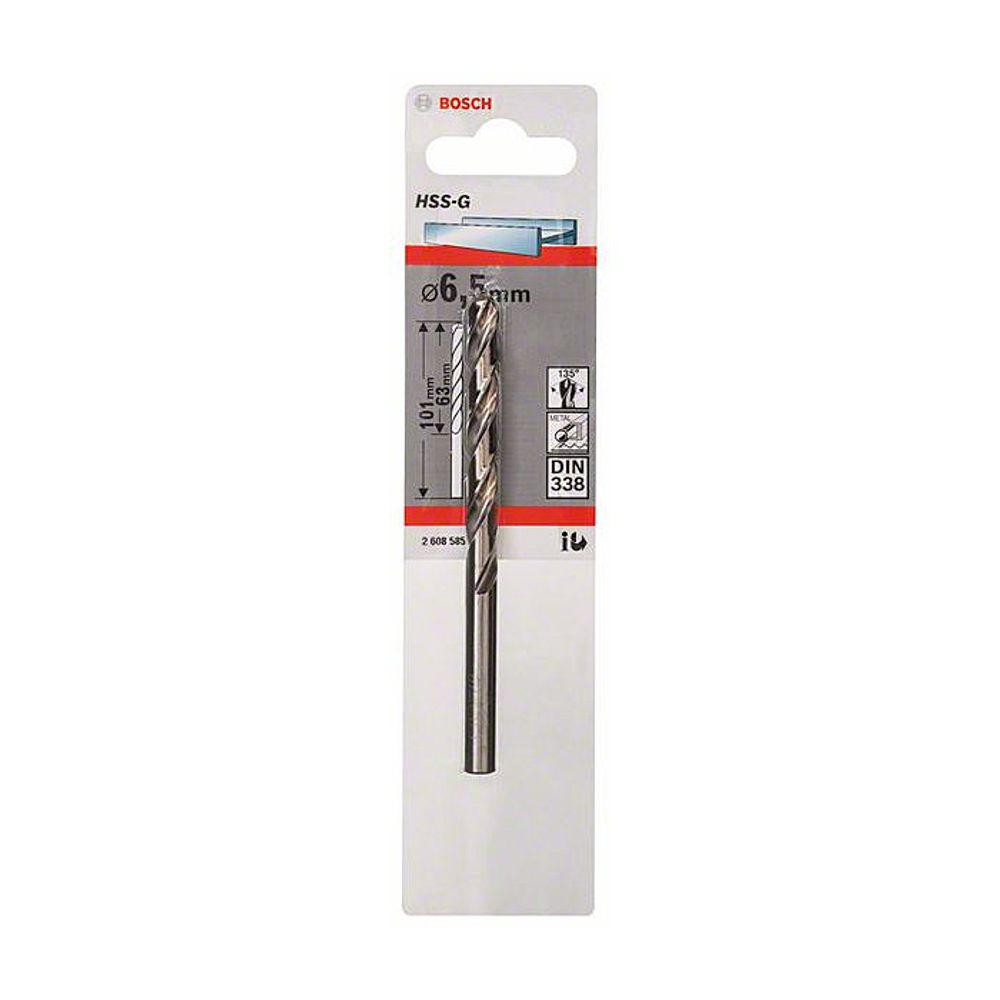 BOSCH Burgija HSS-G 6.5 mm slika 2