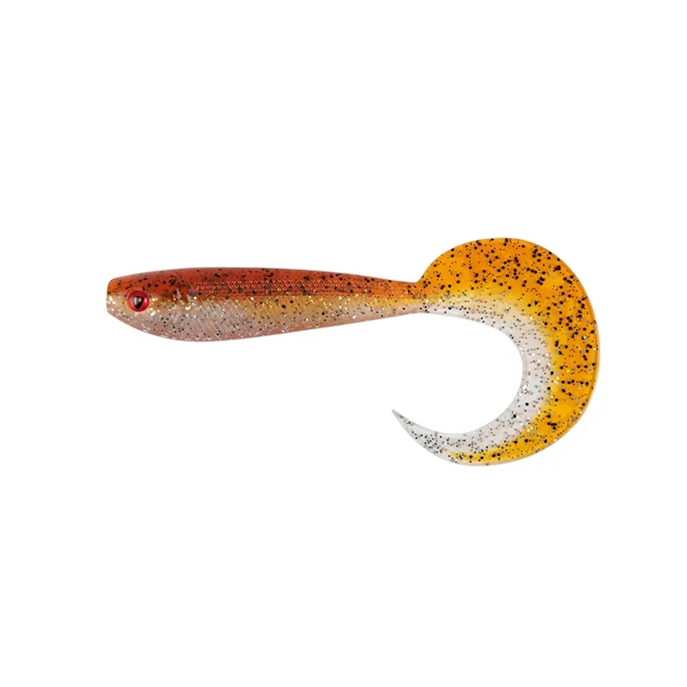 NPG068 Fox silikonska varalica Rage Pro Grub 10cm Tinsel (UV) slika 1