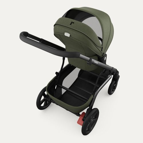 REDSBABY NUVO Twin dječja kolica 2u1 Gun Metal, Ivy B slika 12