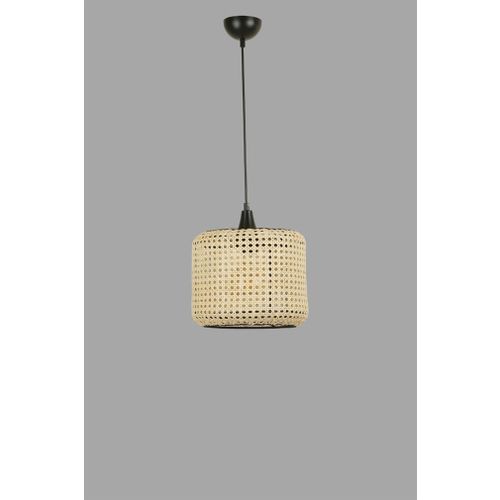 Arthur Küçük Tekli Rattan Sarkıt Rattan Chandelier slika 2