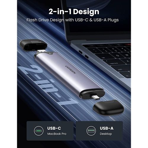 Ugreen kućište za M.2 NVMe SSD M-Key s USB-C i USB-A priključcima slika 6