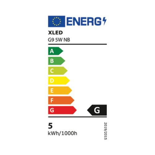 XLED G9 5W NB LED Sijalica 4000K,500Lm,220V,Bela slika 3