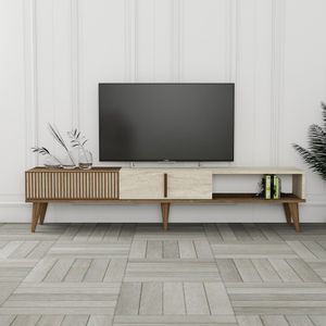 Milan - Walnut, Travertine Walnut
Travertine TV Stand