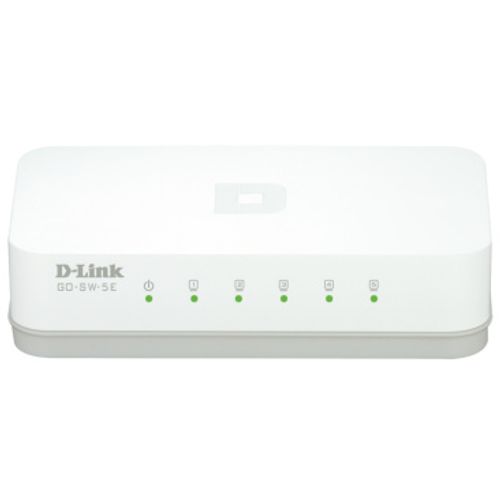 D-LINK 5-Port Easy Desktop Switch GO-SW-5E/E slika 1