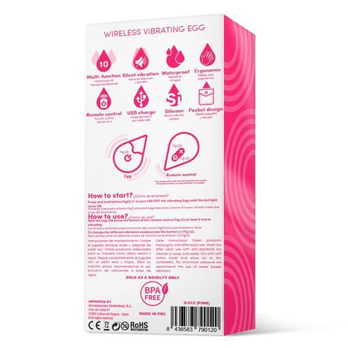 Intoyou Drops Egg Vibrator - Ljubičasta slika 18