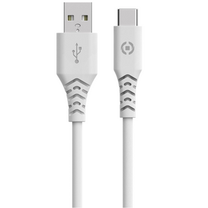 Celly kabel USB-A u USB-C 1,5 m Planet Collection, bijela