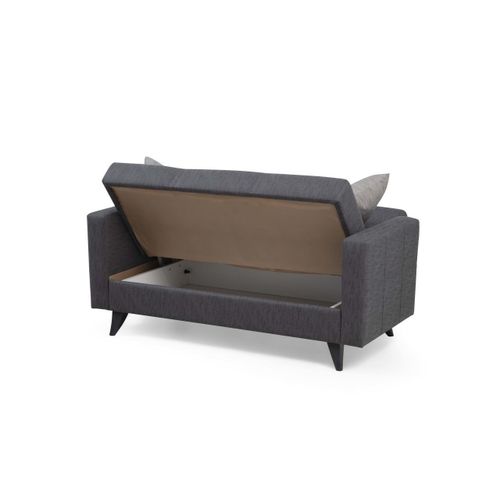 Atelier Del Sofa Dvosjed, Polya - Dark Grey slika 6