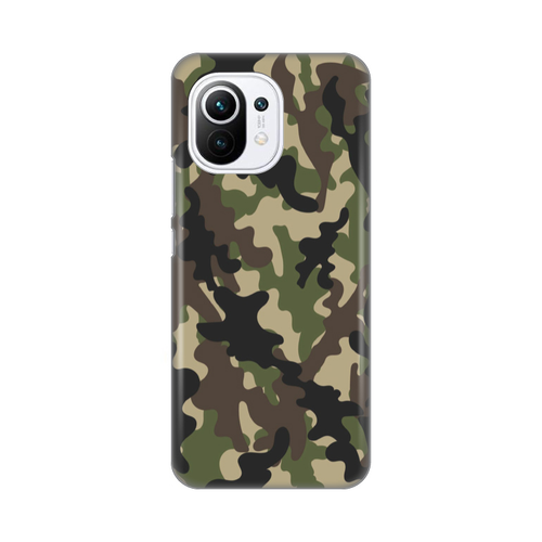 Torbica Silikonska Print Skin za Xiaomi Mi 11 Army SMB slika 1