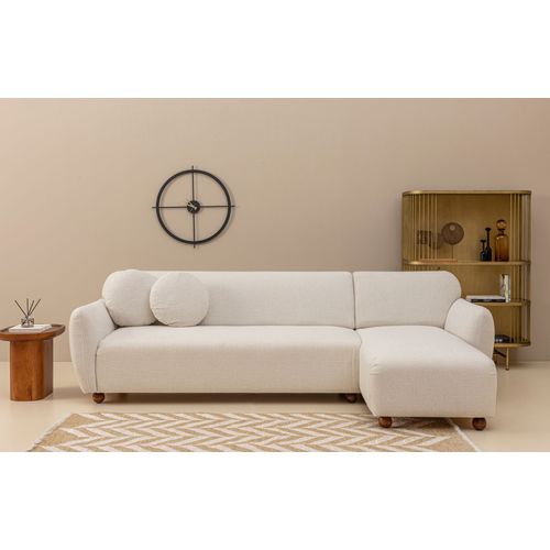 Atelier Del Sofa Kutna garnitura EDDY bijela lijevi kut, Eddy Corner Right (L3-CHL) - White slika 1