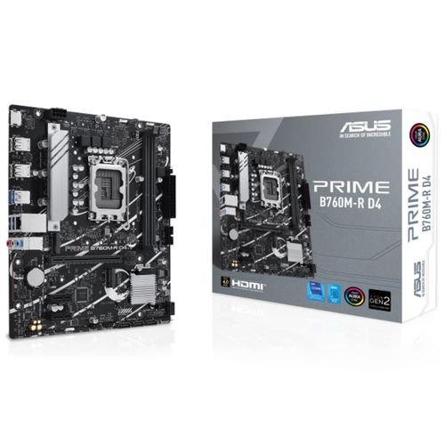 Asus PRIME B760M-R D4 Matična ploča slika 1