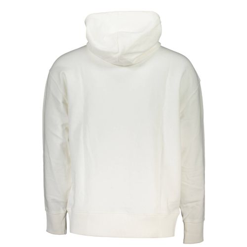 TOMMY HILFIGER MEN'S WHITE ZIPLESS SWEATSHIRT slika 2