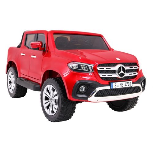 Licencirani auto na akumulator Mercedes Benz X-Class MP4  - crveni/lakirani slika 11