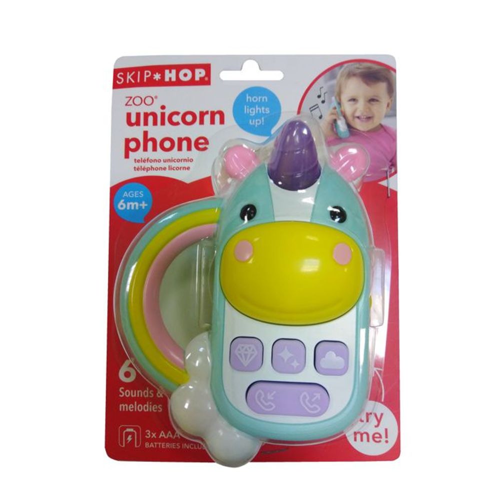 Skip Hop Muzička didaktička igračka 6m+ Telefon - Jednorog slika 2