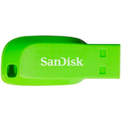 SANDISK Cruzer Blade 64GB Electric Green SDCZ50C-064G-B35GE slika 1