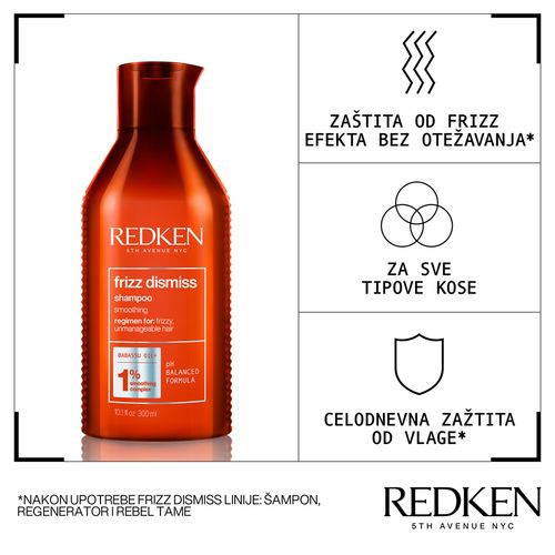 Redken Frizz Dismiss šampon za kosu 300ml slika 6