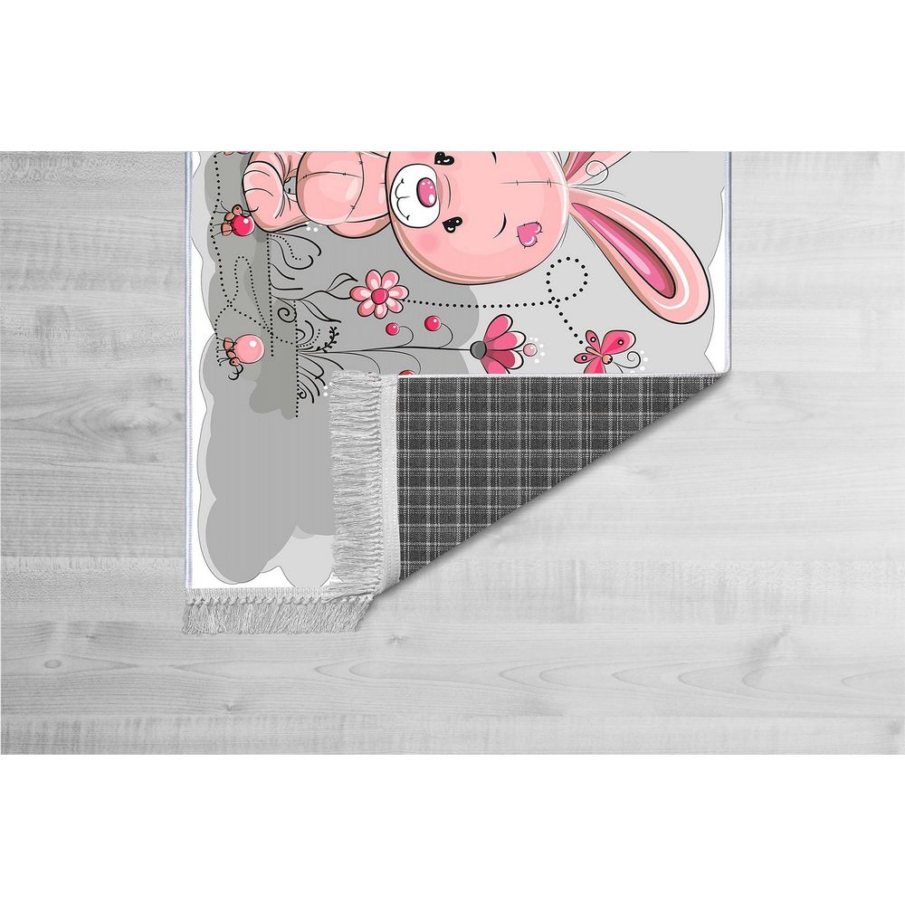Tanki dječji tepih sa digitalnim printom Zec (80 x 120 cm) ELS555 slika 5