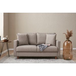 Eva - Cream Cream 2-Seat Sofa