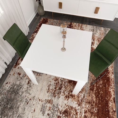 Woody Fashion Blagovaonski stol, Single 90 - Shiny White slika 2