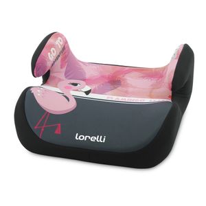 LORELLI TOPO Booster Autosjedalica Flamingo Grey Pink 15-36 kg (Grupa 2/3)