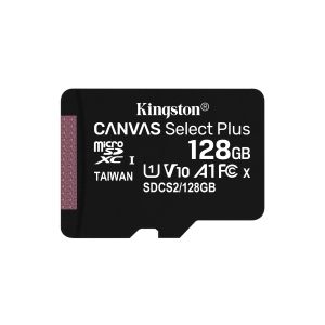 MC MicroSDXC Kingston 128GB CANVAS Select Plus 100R SDCS2/128G + Adapter