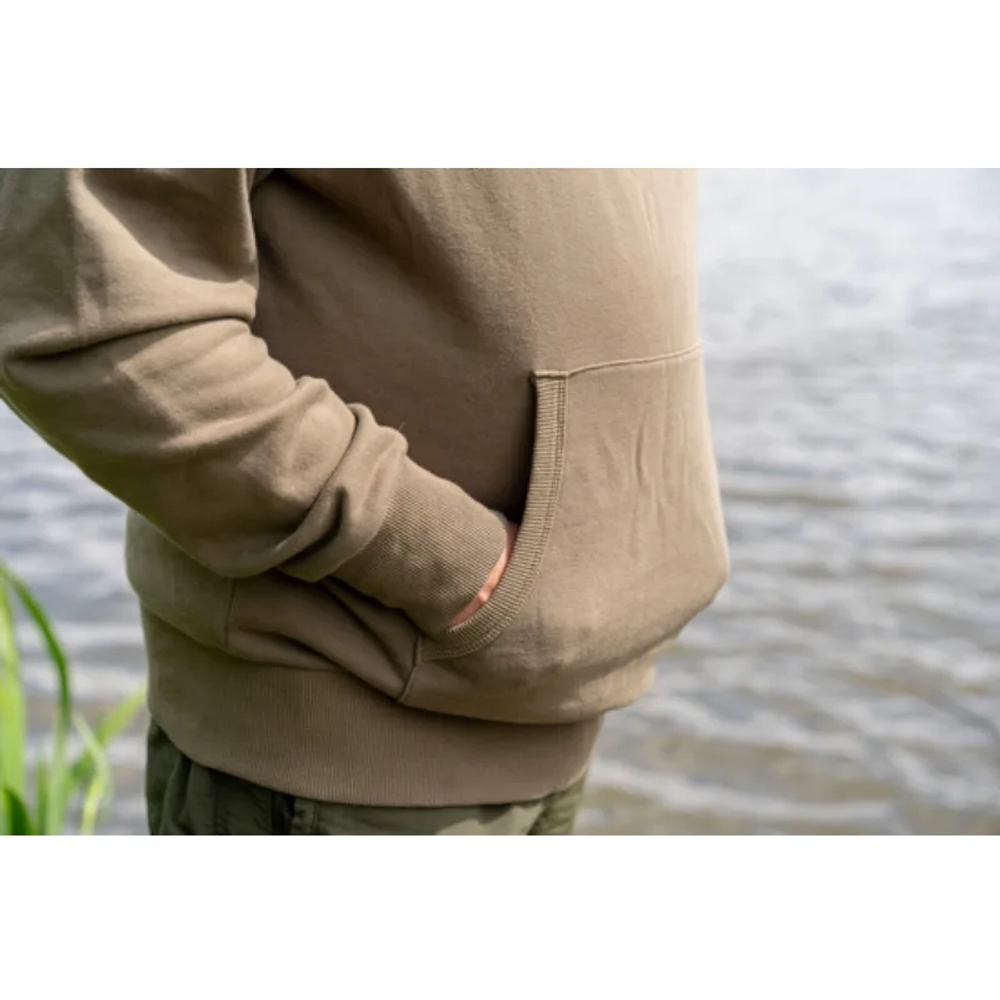 K0350157 Korum duks Classic Barbel Hoodie XL slika 4