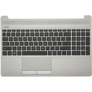 Palmrest (C Cover) sa tastaturom za laptop HP 250 255 256 G8 15S-DU 15-DW srebrni