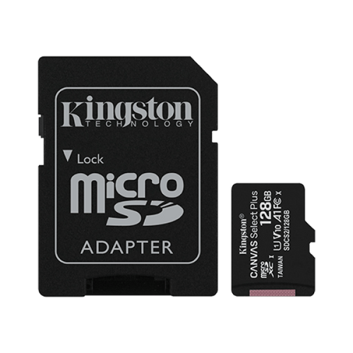 Micro SD Kingston 128GB SDCS2/128GB + sd adapter slika 1