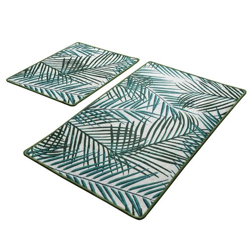 Botany Multicolor Bathmat Set (2 Pieces) slika 2